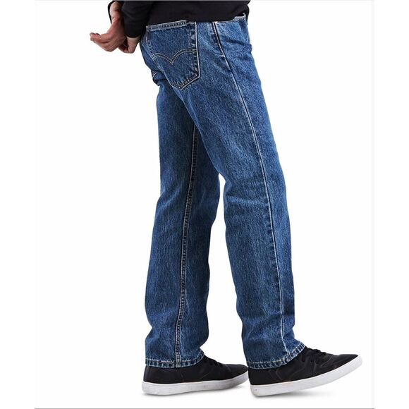 Levi’s 505 Men’s Regular Fit Straight Leg Jeans 34/30 NWT - Picture 3 of 10